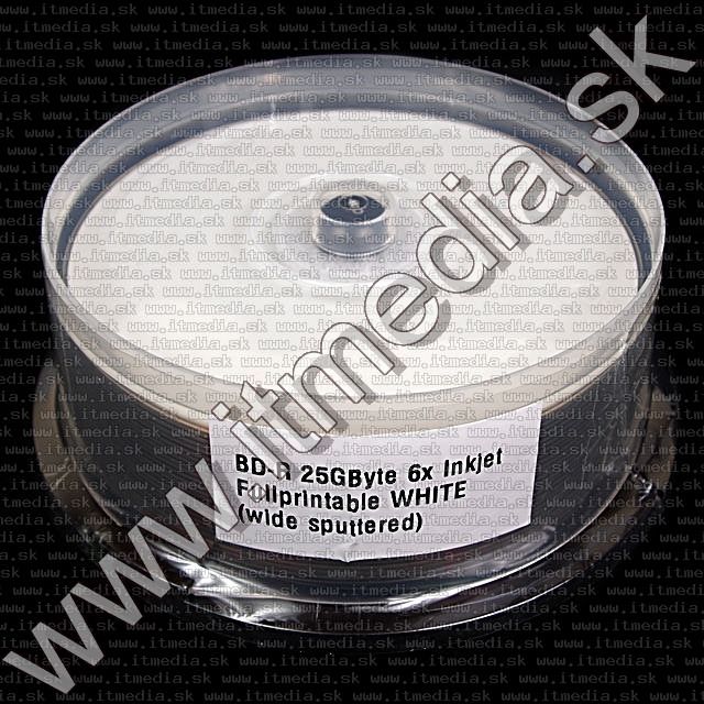 Image of IT Media BluRay BD-R 6x (1 layer) *WS Printable* 25cake (RM) (IT9401)