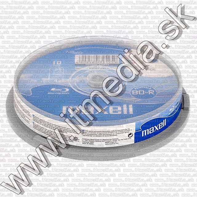 Image of Maxell BluRay BD-R 4x (1 layer) 10cake 25GB *fullprint* (IT7439)