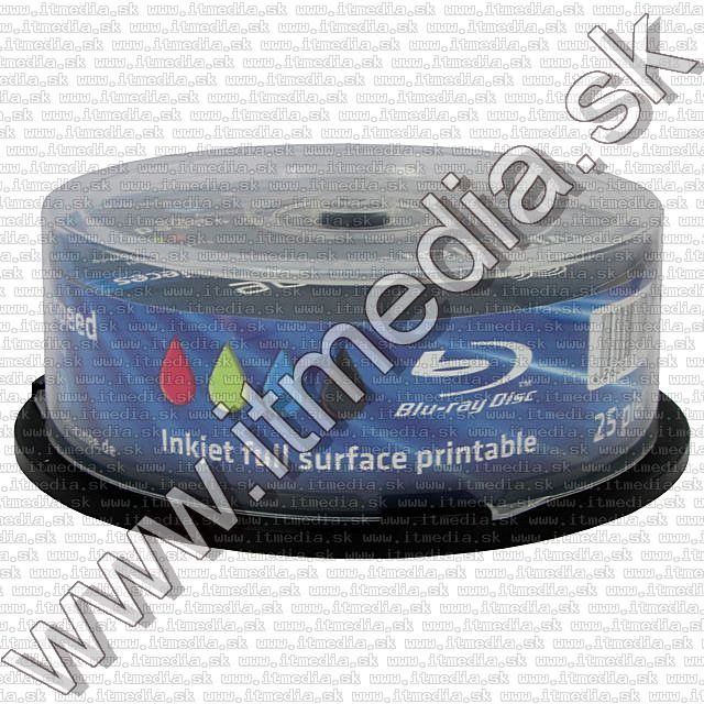 Image of MediaRange BluRay BD-R 4x (1 layer) *Printable* 25cake (IT6962)