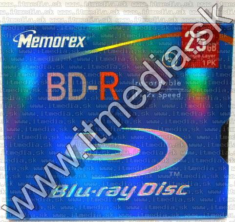 Image of Memorex BluRay BD-R 2x (1 layer) normaljc (IT3893)