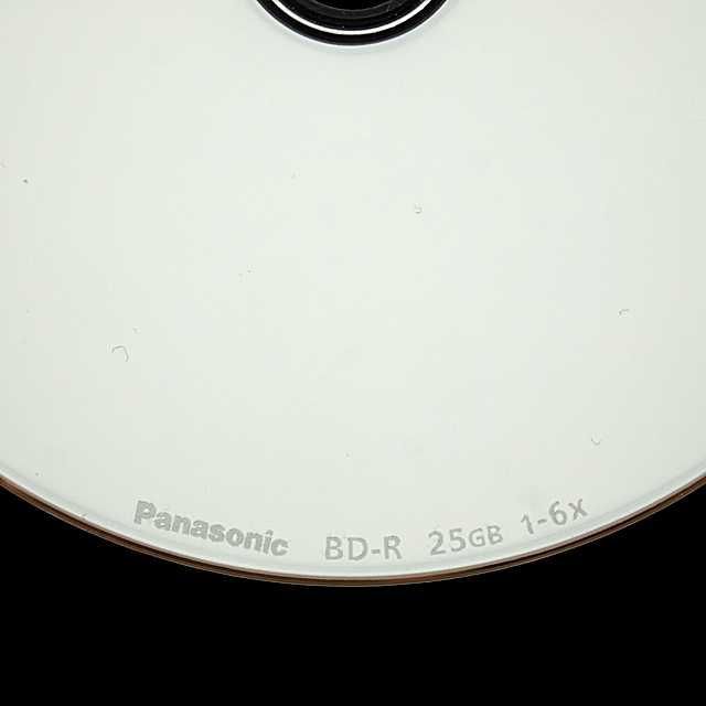 Image of Panasonic BD-R 6x (25GB) BluRay SlimJC *Print* *Repack* (JAPAN) (IT10546)