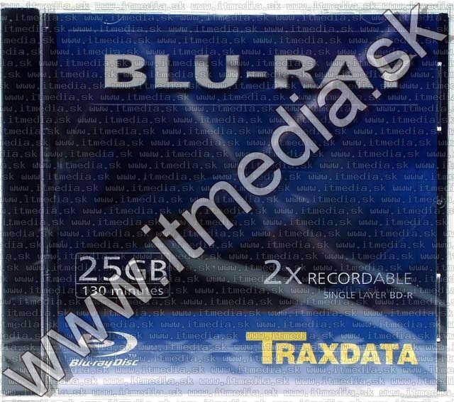 Image of Traxdata BluRay BD-R 2x (1 layer 25 GB) normaljc (IT2140)