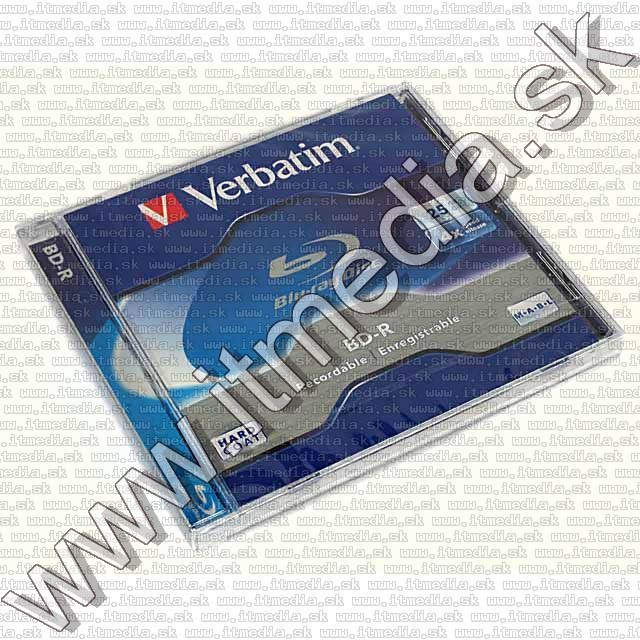 Image of Verbatim BluRay BD-R 4x (1 layer) normaljc 25GB 43688 (IT7262)