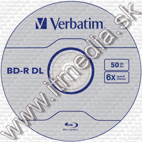 Image of Verbatim BD-R 6x (50GB) BluRay paper (repack) (IT13816)