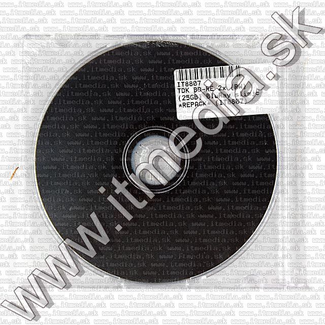 Image of TDK BD-RE 2x (RW) (25GB) BluRay slimjc *REPACK* (IT8807)