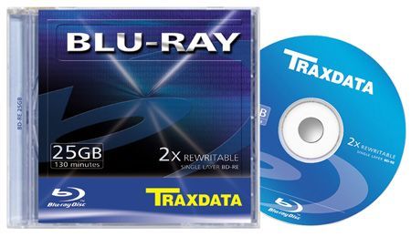 Image of Traxdata BluRay BD-RE (RW) 2x (1 layer 25 GB) normaljc (IT2139)