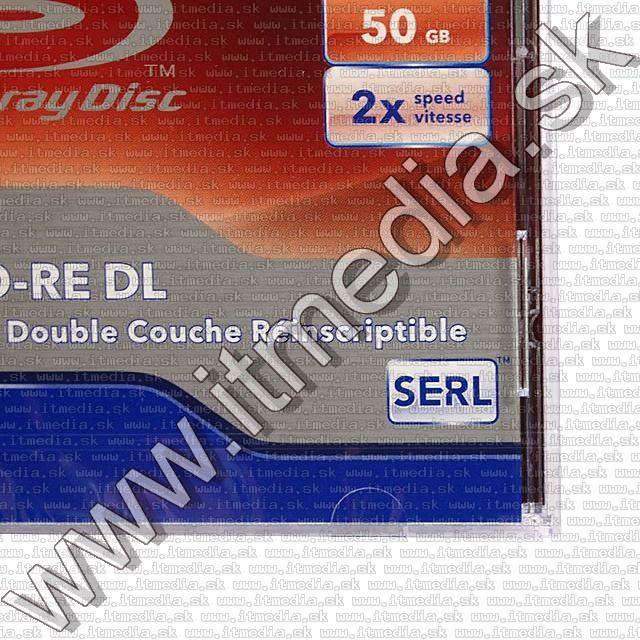 Image of Verbatim BD-RE 2x Rewritable (50GB) BluRay Normaljc (43760) (IT8270)