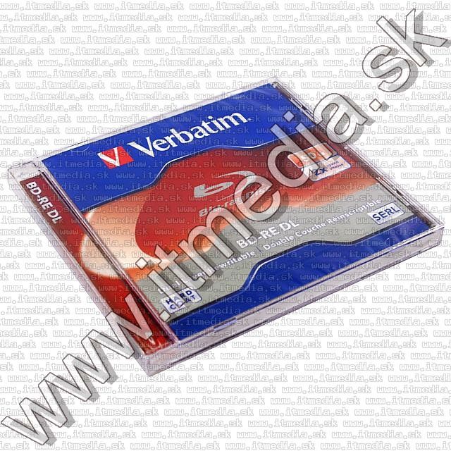 Image of Verbatim BD-RE 2x Rewritable (50GB) BluRay Normaljc (43760) (IT8270)