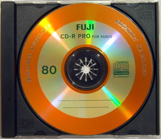 Image of FUJI CD-R 80min -----PRO AUDIO----- NormalJC (IT3545)