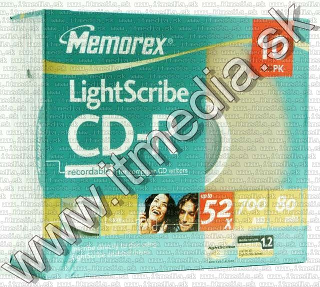 Image of Memorex CD-R *LIGHTSCRIBE* 52x 10SlimJC (IT4406)