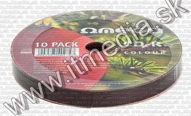 Image of Omega CD-R 52x ****COLOR**** 10cw (IT3635)