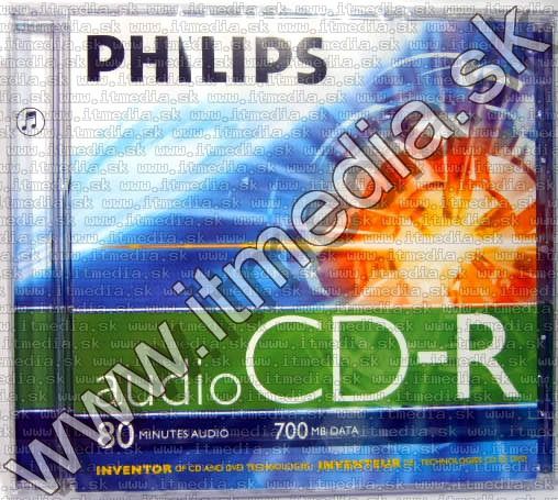 Image of PHILIPS CD-R 80min -----AUDIO----- NormalJC (IT3546)