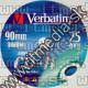 Image of Verbatim CD-R 40x 800MB (90 min) 25cake (43586) (IT3499)