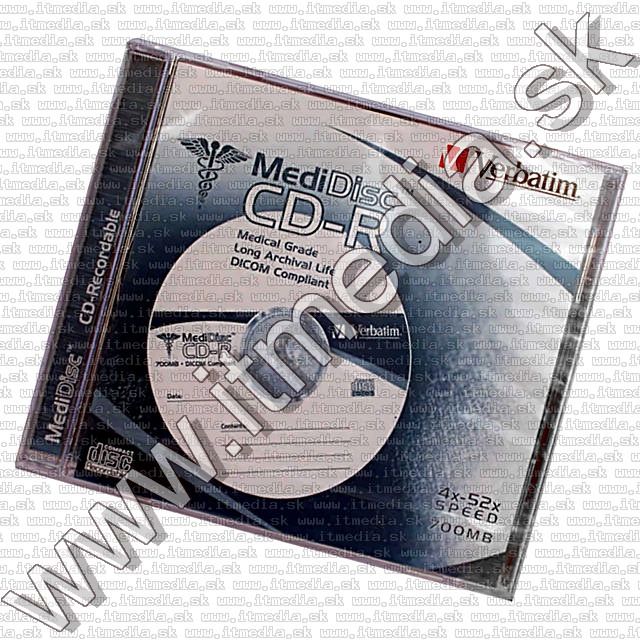 Verbatim CD-R **MEDIDISC** 52x NormalJC (94736) (IT6022) Image of Verbatim CD-R **MEDIDISC** 52x NormalJC (94736) (IT6022)