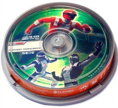 Image of Disney CD-R 52x 50cw *Power Rangers* (IT1372)