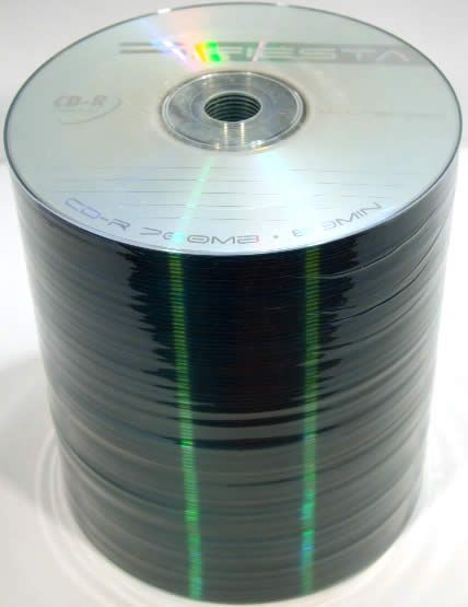 Image of Fiesta CD-R 24x *multi speed* 100cw *overprint* (IT3911)