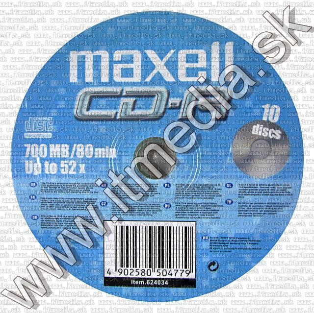 Image of Maxell CD-R 52x 10cw (IT5381)