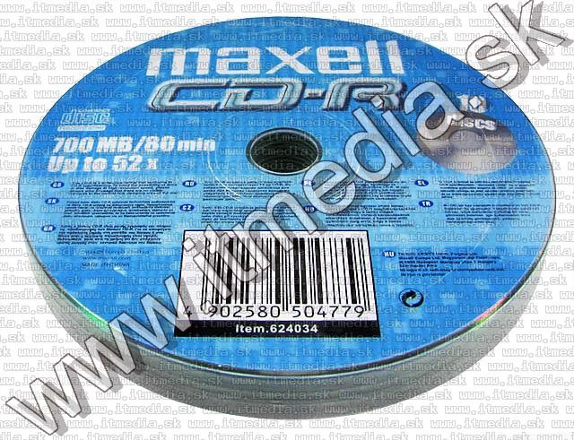 Image of Maxell CD-R 52x 10cw (IT5381)