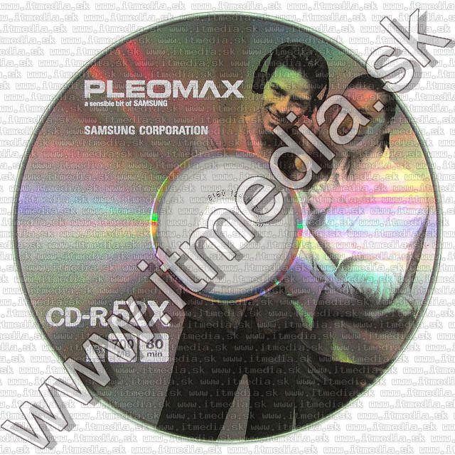 Image of Samsung PLEOMAX CD-R 52x 100cake (IT4992)
