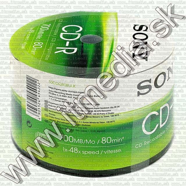 Image of Sony CD-R 48-52x ----50cw---- (IT4938)