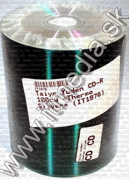 Image of Taiyo Yuden CD-R 100cw *Thermo Silver* (IT1976)