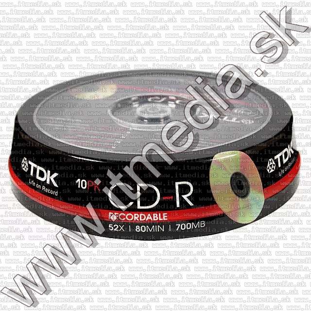 Image of TDK CD-R 52x *paper* (IT4849)