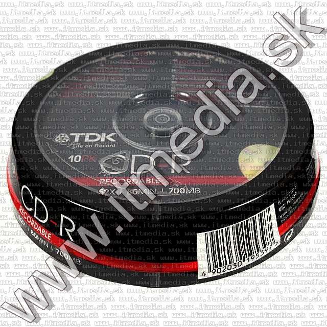 Image of TDK CD-R 52x *paper* (IT4849)