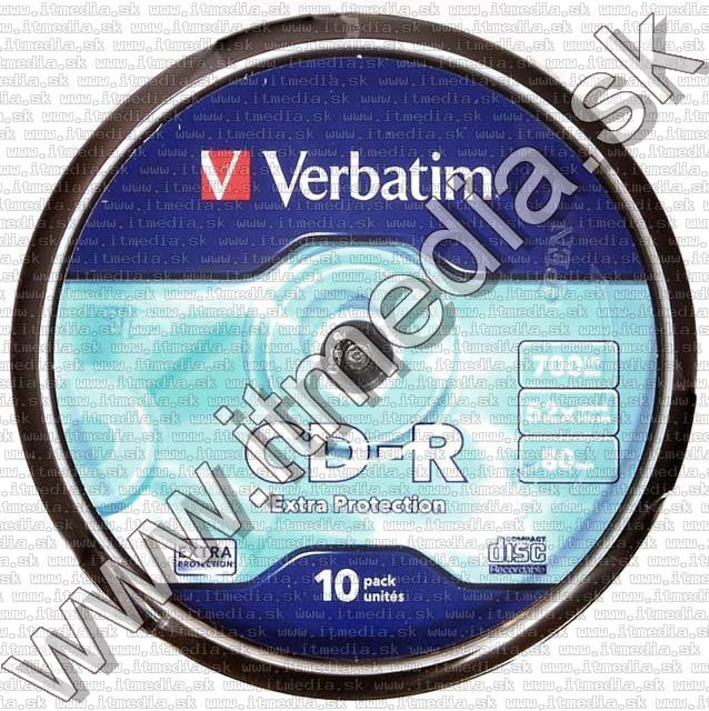 Image of Verbatim CD-R 52x 10 cake Extra protection (43437) (IT3738)