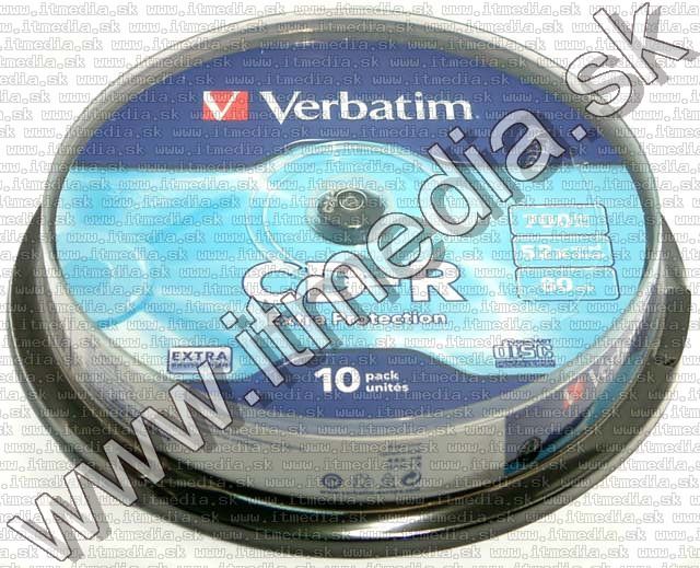 Image of Verbatim CD-R 52x 10 cake Extra protection (43437) (IT3738)