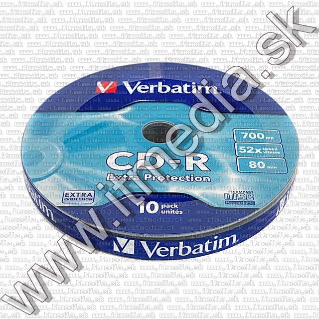 Image of Verbatim CD-R 52x ++10cw++ Extra Protection (43725) (IT9045)