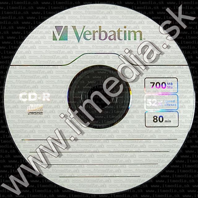 Image of Verbatim CD-R 52x ++10cw++ Extra Protection (43725) (IT9045)