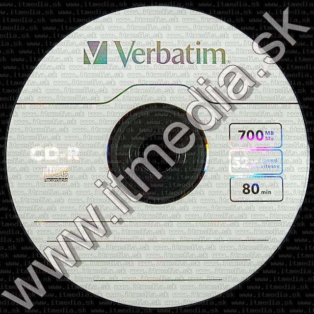 Image of Verbatim CD-R 52x Extra Protection SlimJC 43347 (IT4583)