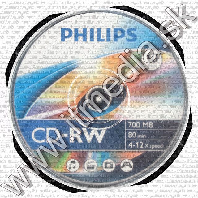 Image of Philips CD-RW 4x-12x 10cake (IT8808)