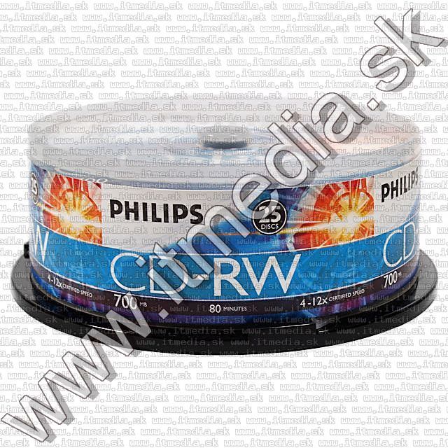 Image of Philips CD-RW 4x-12x 25cake (IT8858)