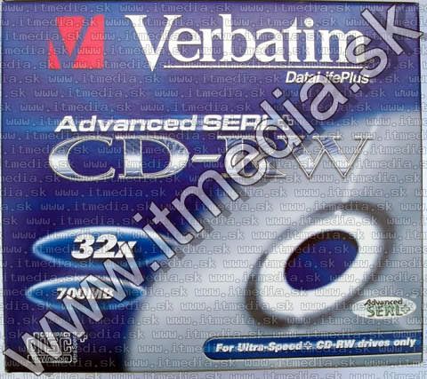Image of Verbatim CD-RW 32x NormalJC (43243) INFO !!!! (IT6090)