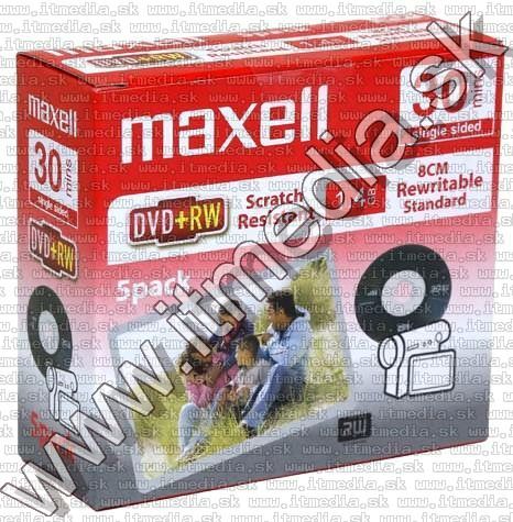 Maxell ***mini 8cm***DVD+RW slim 1.4GB Scratch Resistant INFO!!! (IT14121) Image of Maxell ***mini 8cm***DVD+RW slim 1.4GB Scratch Resistant INFO!!! (IT14121)