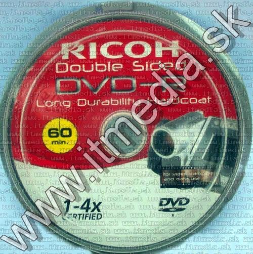 Image of Ricoh ***mini*** DVD-R 4x 10cake **Double Side** (UHC) (IT1728)
