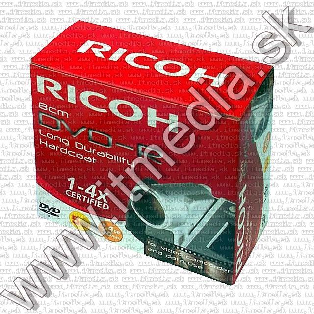Image of Ricoh ***mini*** DVD-R 4x maxijc **UHC Scratchproof** (IT1729)