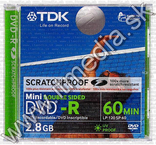 Image of TDK *mini* DVD scratchproof DOUBLE SIDED (IT1681)