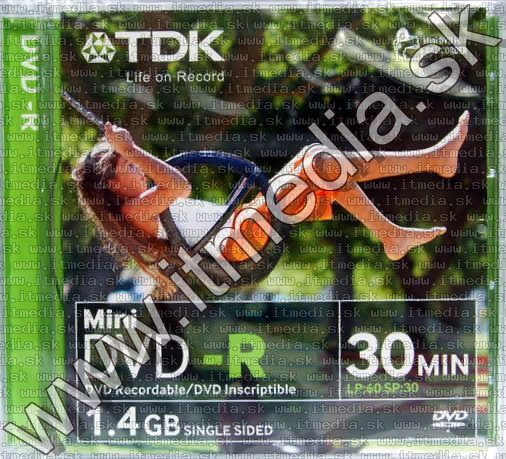 TDK ---mini--- DVD 2x maxijc Camera (IT5478) Image of TDK ---mini--- DVD 2x maxijc Camera (IT5478)