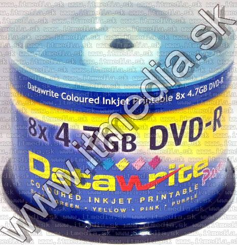 Image of Datawrite DVD-R 16x 50cake COLOR PRINT (IT3919)