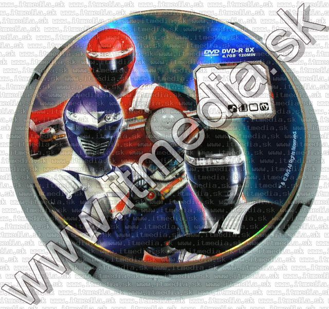 Image of DISNEY **DVD-R 8x** 10cake *Power Rangers* (IT1156)