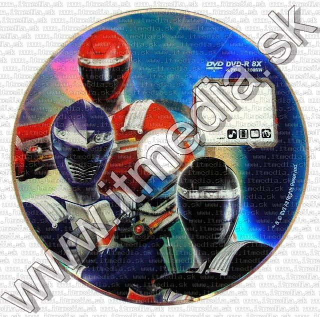 Image of DISNEY **DVD-R 8x** 10cake *Power Rangers* (IT1156)