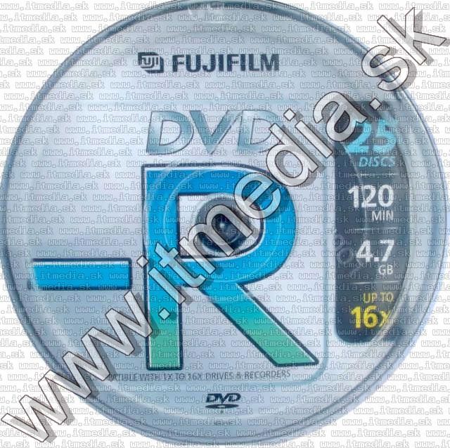 Image of Fuji DVD-R 16x 25cake (IT4544)