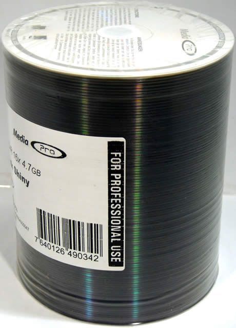 Image of IT Media PRO *UHC TTH02* DVD-R 16x *Silver* 100cw (UAE) (IT4066)