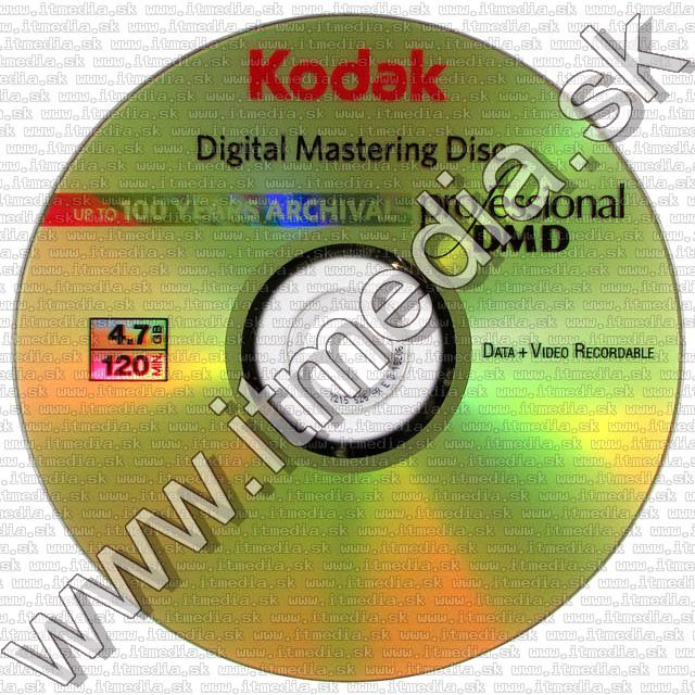 Image of Kodak *Digital Mastering Disc* DVD-R 16x 10cake (IT5520)