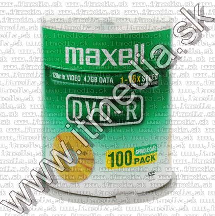 Image of Maxell DVD-R 16x 100cake (IT7728)