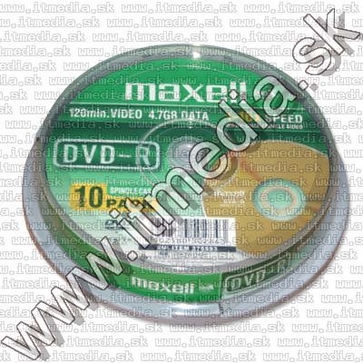 Image of Maxell DVD-R 16x 10cake (IT8261)