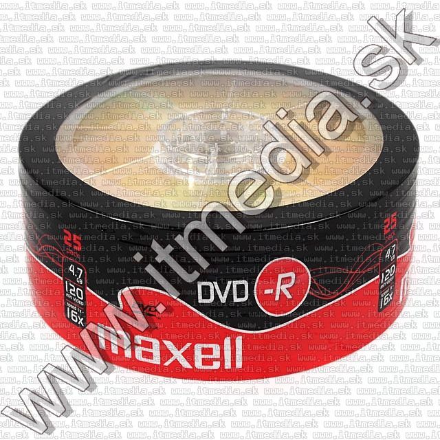 Image of Maxell DVD-R 16x 25cw EOL (IT2548)