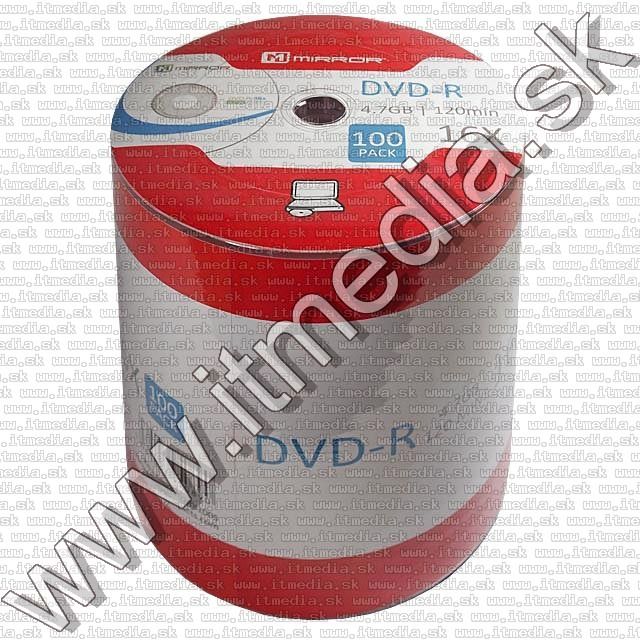 Image of Mirror DVD-R 16x 100cw UME02 (IT7822)